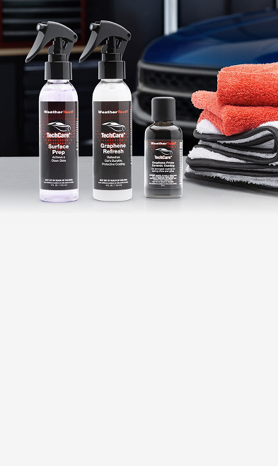 techcare cleaning products and towels