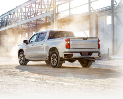 truck in sand